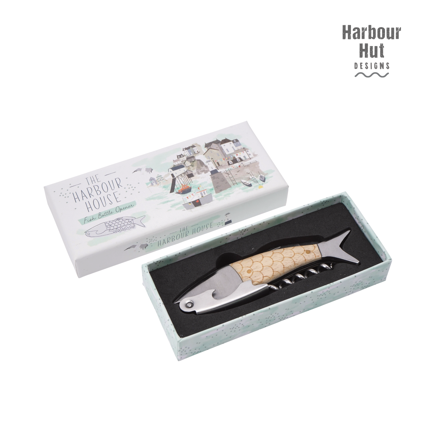 Fish Bottle Opener and Corkscrew