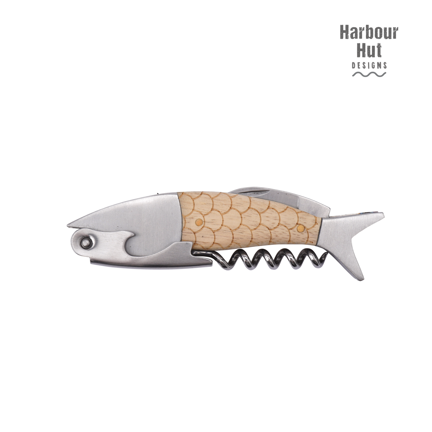 Fish Bottle Opener and Corkscrew