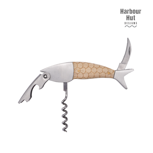 Fish Bottle Opener and Corkscrew