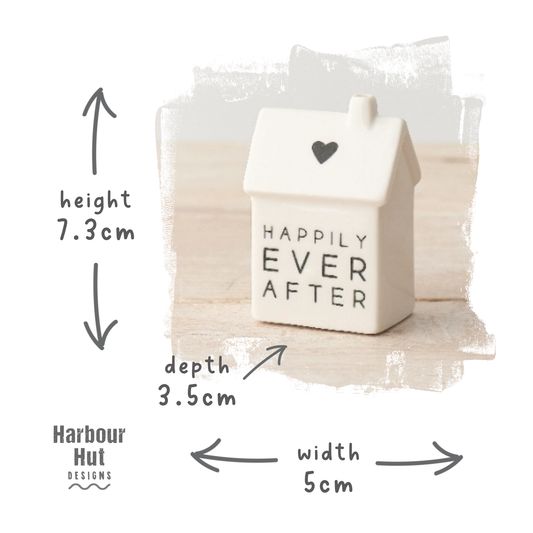 Ceramic Happy Ever After House