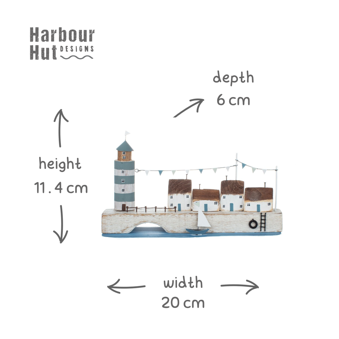 . Wooden Quayside Harbour