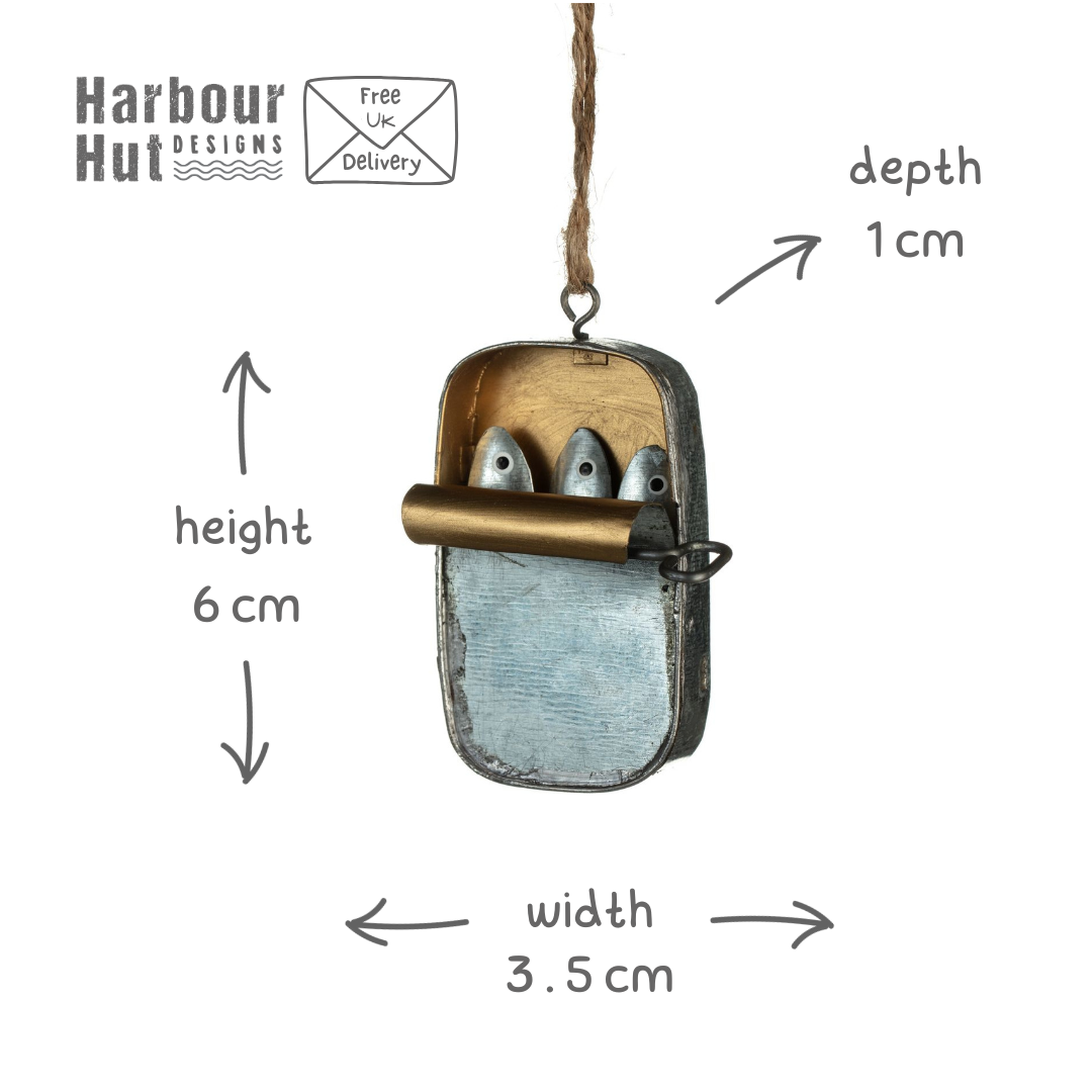 Sardine Tin Wall Hanging