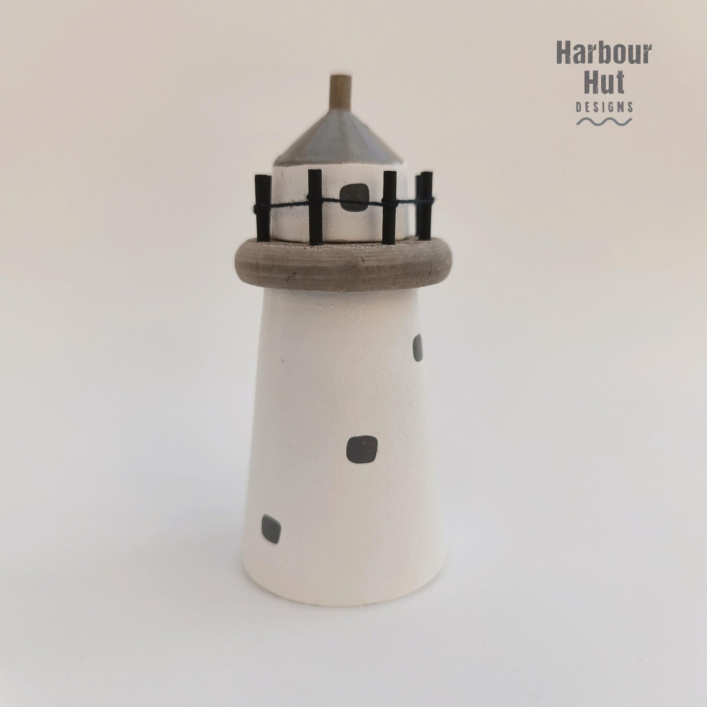 Wooden light house decoration | Rustic coastal ornament | Boho decor | Shabby chic | Harbour art | Boat | Yacht | Sailing | Nautical decor