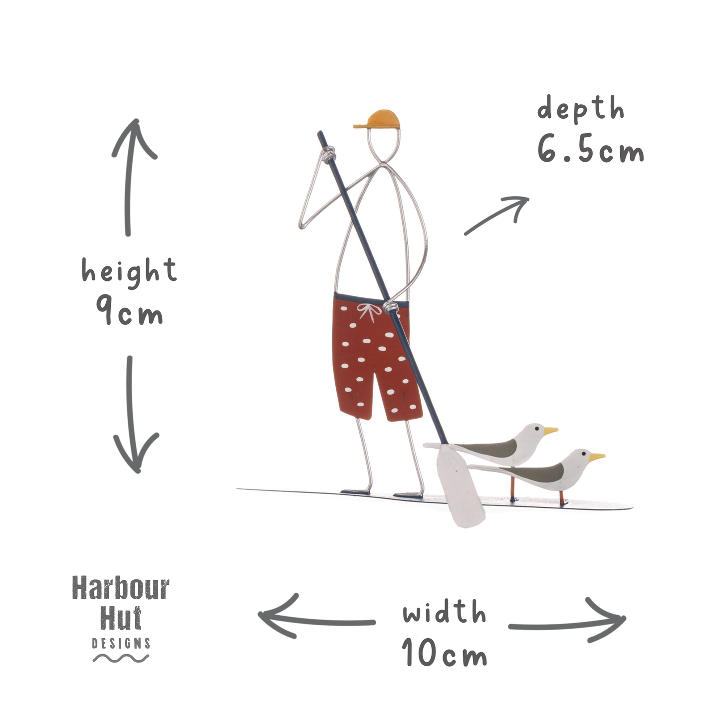 Metal Paddle Board Guy