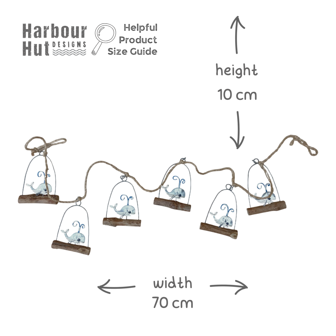 Whale Garland Bunting