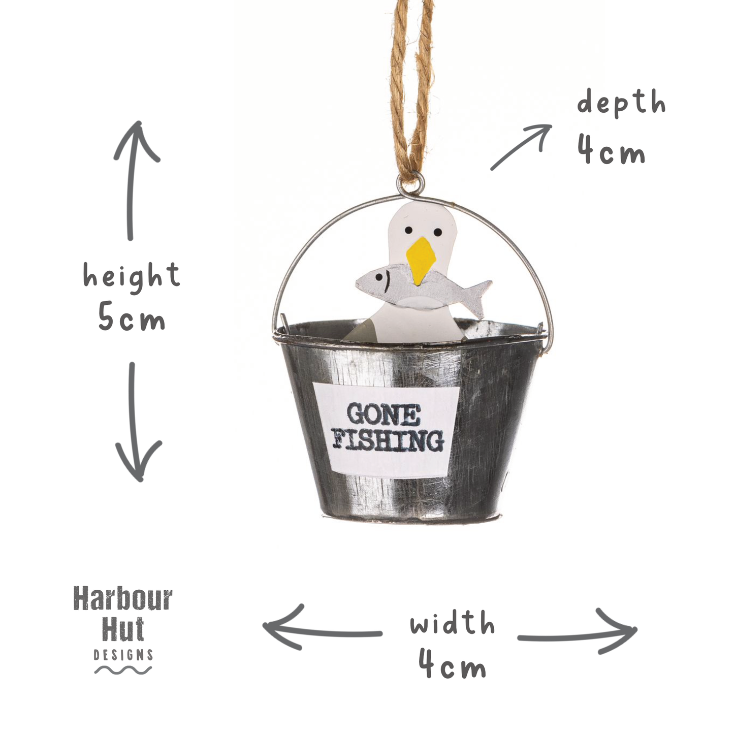 Seagull Gone Fishing