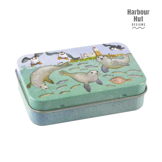 Sealife Metal Hinged Tin