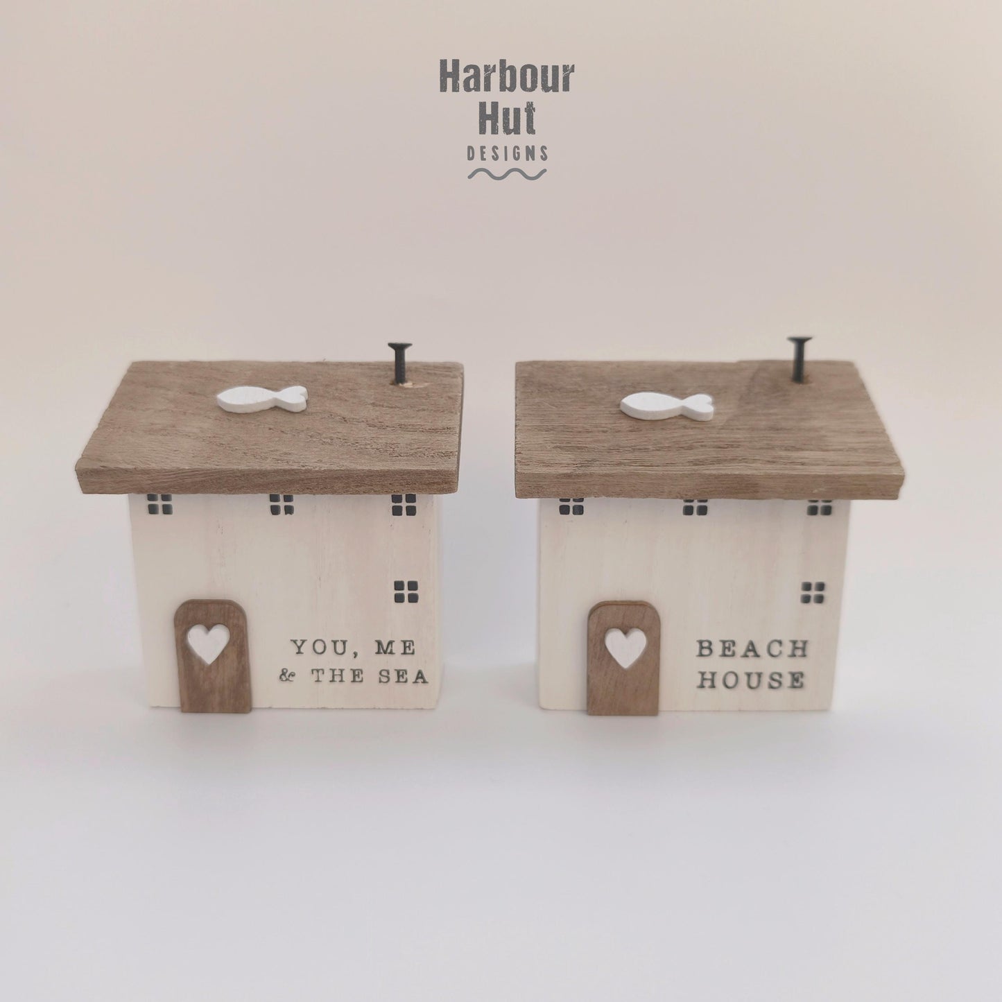 Wooden seaside house decoration | Beach wedding | Boho decor | Shabby chic | Fishing gift | Rustic | Boat | Coastal ornament | Harbour Hut