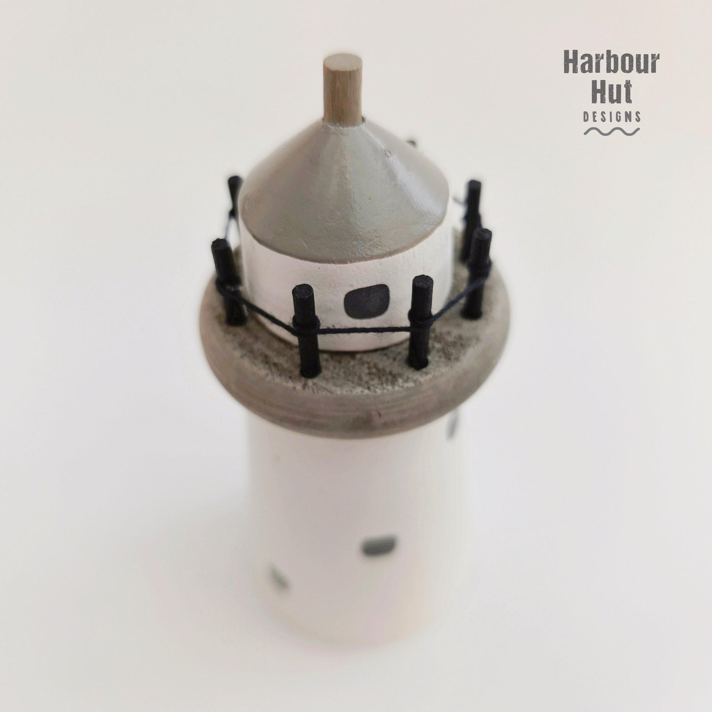 Wooden light house decoration | Rustic coastal ornament | Boho decor | Shabby chic | Harbour art | Boat | Yacht | Sailing | Nautical decor