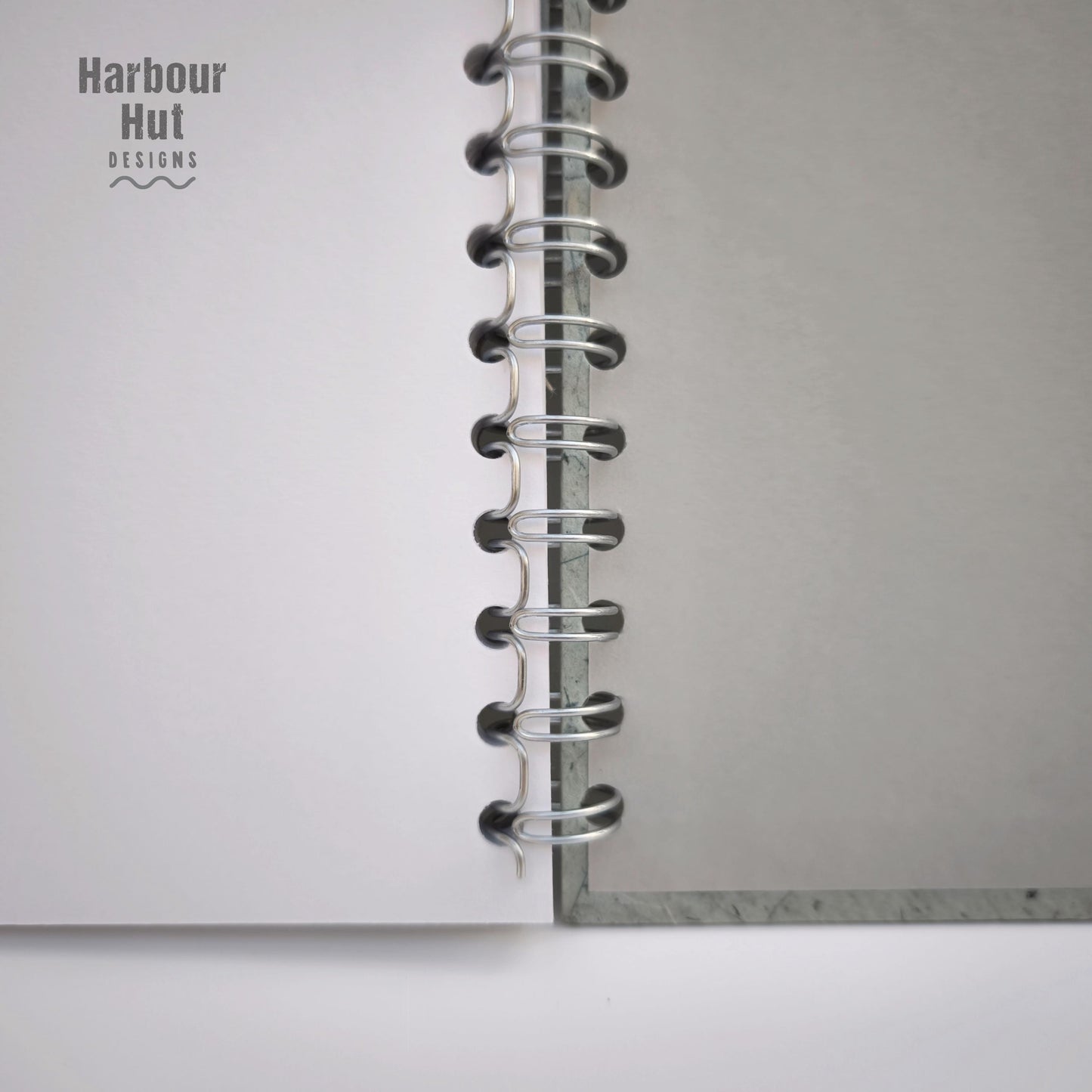 Various sizes | Journal notebook | Spiral bound | Coastal | Diary | Daily planner | Natural | Beach wedding planner | Gratitude journal