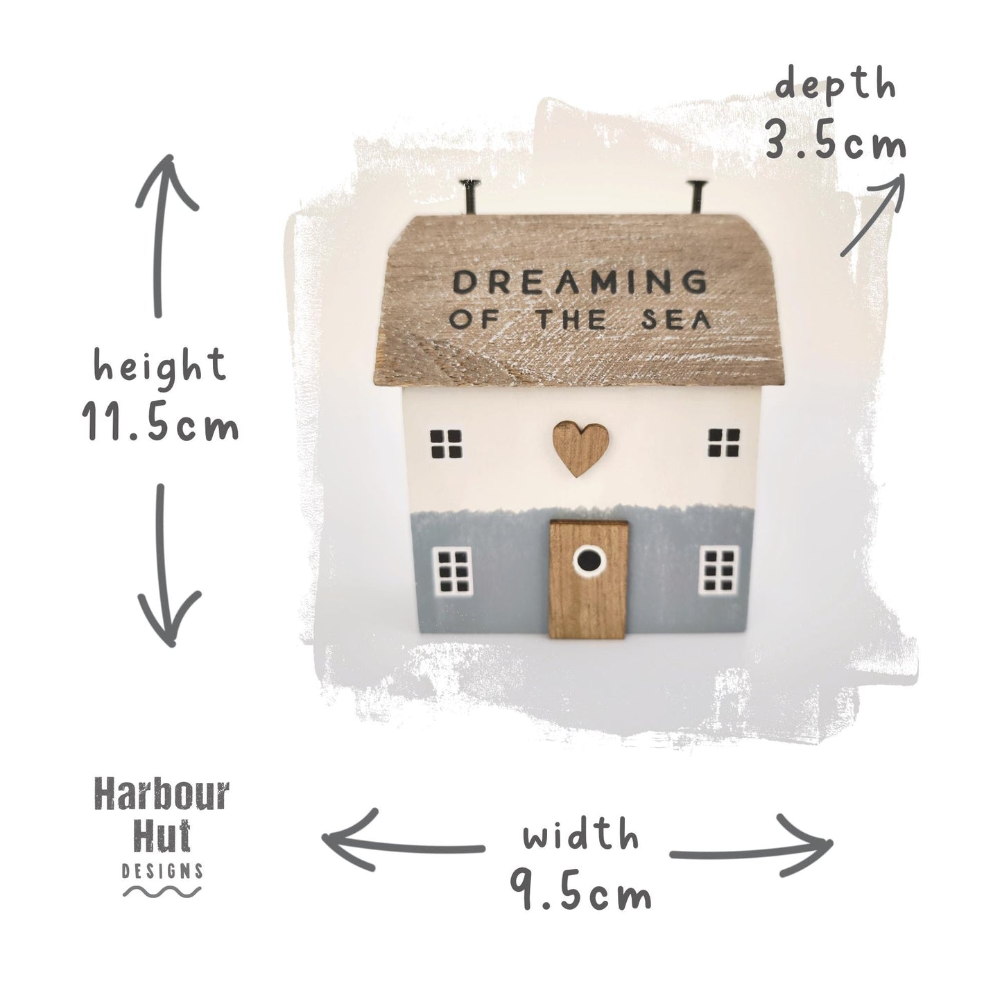 Wooden seaside house decoration | Sea dreaming | Beach blue wedding | Boho decor | Shabby chic | Cute distressed rustic | Coastal ornament