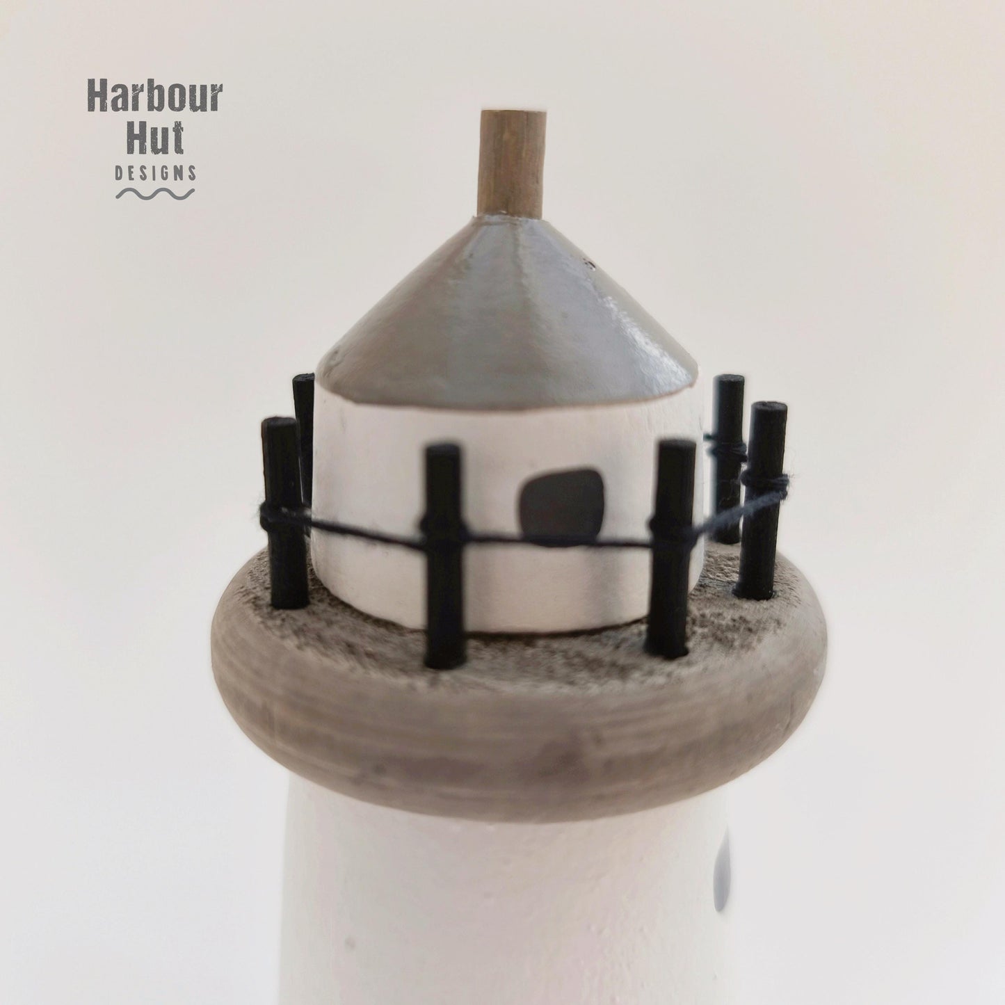 Wooden light house decoration | Rustic coastal ornament | Boho decor | Shabby chic | Harbour art | Boat | Yacht | Sailing | Nautical decor