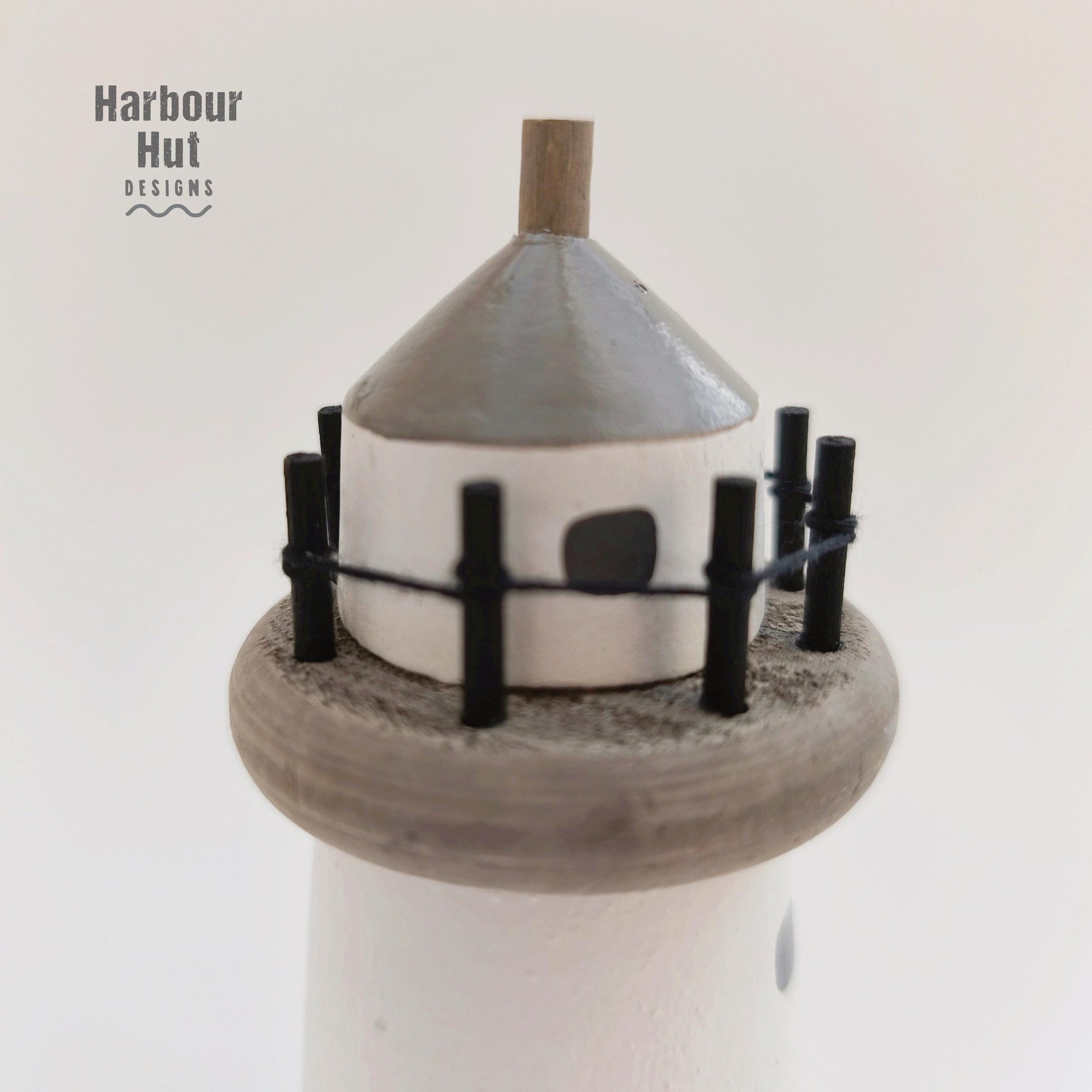 Wooden light house decoration | Rustic coastal ornament | Boho decor | Shabby chic | Harbour art | Boat | Yacht | Sailing | Nautical decor