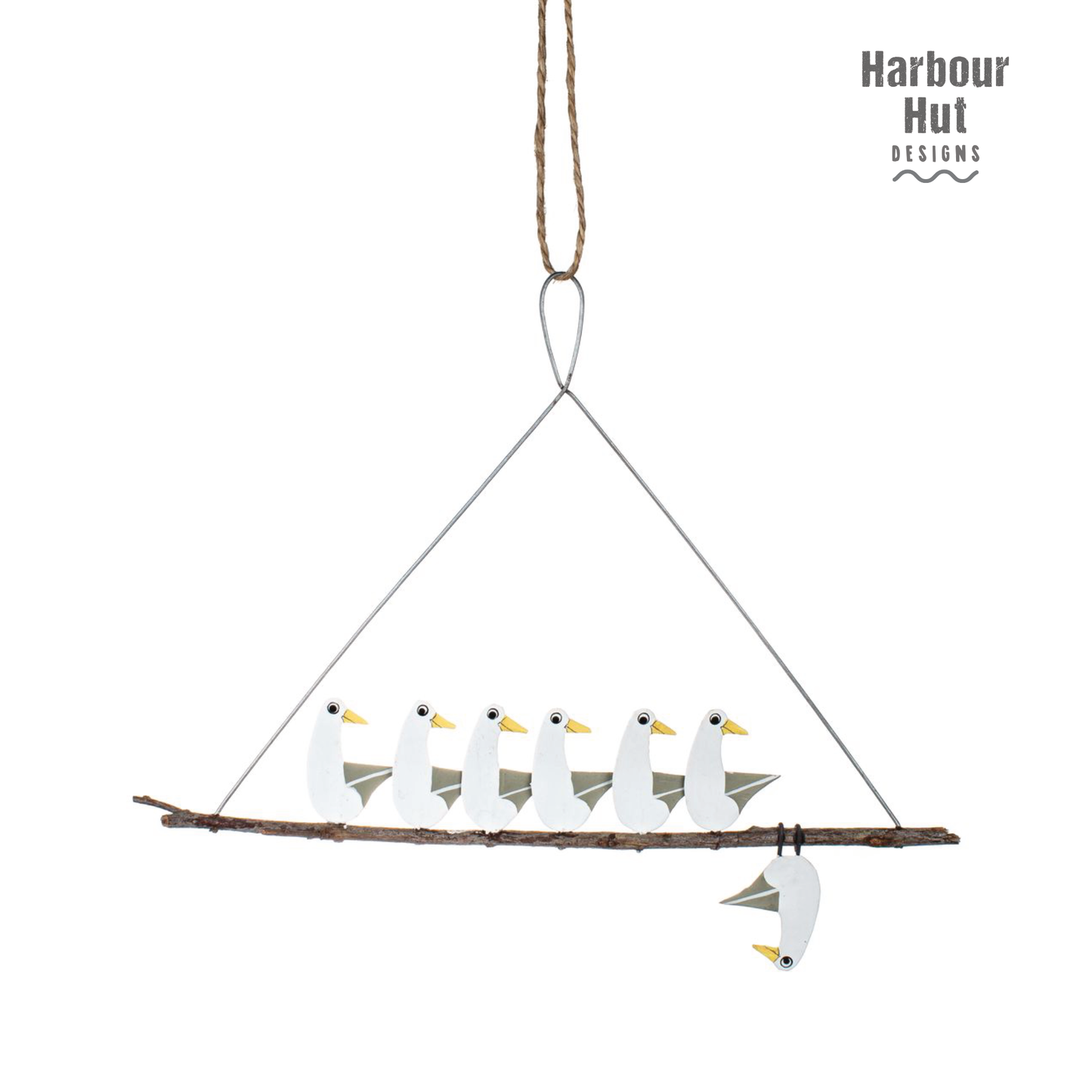 Seagulls Row Wall Hanging